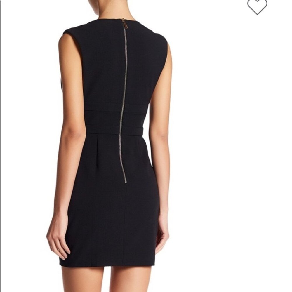 COPY - JAY GODFREY Deep Neck Back Zip Dress - Picture 2 of 6